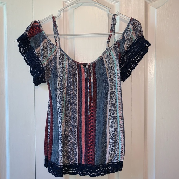 Almost Famous Tops - Off-the-Shoulder Tank Almost Famous Tops - Off-the-Shoulder Tank